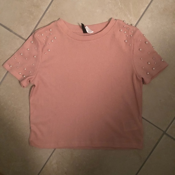 H&M Pearl Shirt - Picture 1 of 3